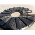 high manganese steel crusher liner plate for ball mill